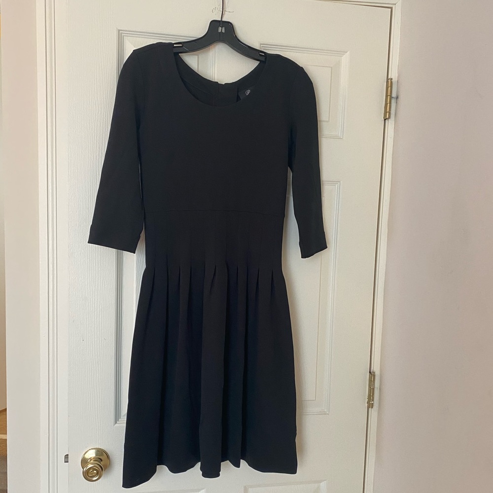 Pink Tartan black dress size small